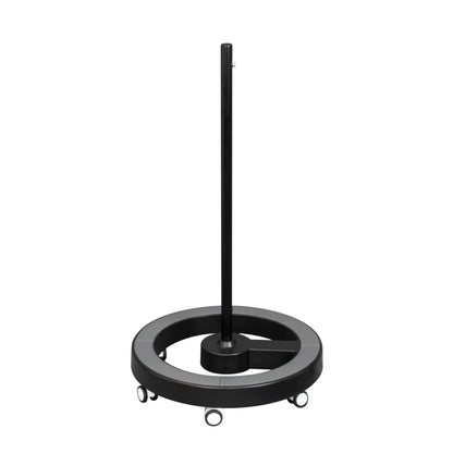 Lumeno rolstatief 6159 met voetring in groen, grijs of zwart, design uitvoering